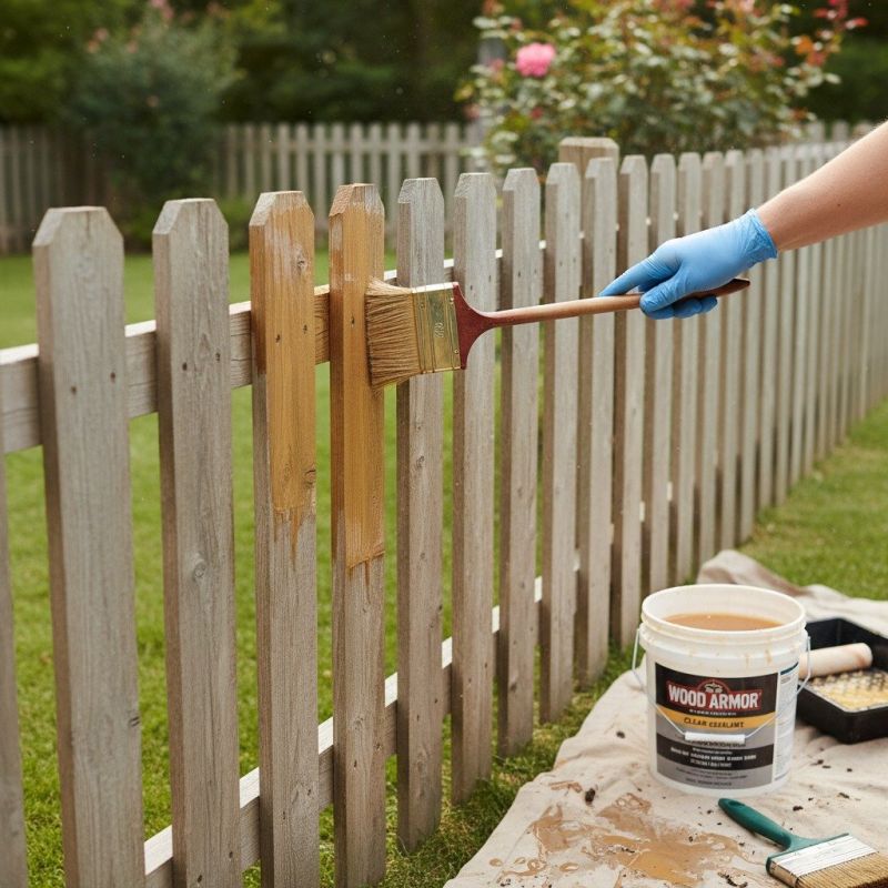 Fence Refinishing